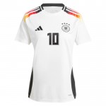 Günstige Fußballtrikots Deutschland Musiala 10 Frauens Heimtrikot EURO 2024 Kurzarm